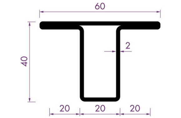 Raamprofiel 1008 AA